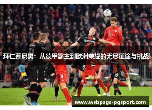 拜仁慕尼黑：从德甲霸主到欧洲荣耀的无尽征途与挑战
