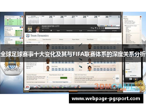 全球足球赛事十大变化及其与FIFA联赛体系的深度关系分析