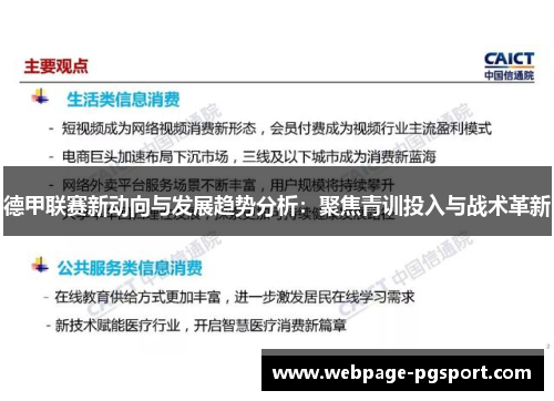 德甲联赛新动向与发展趋势分析：聚焦青训投入与战术革新