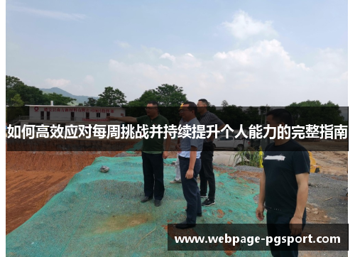 如何高效应对每周挑战并持续提升个人能力的完整指南